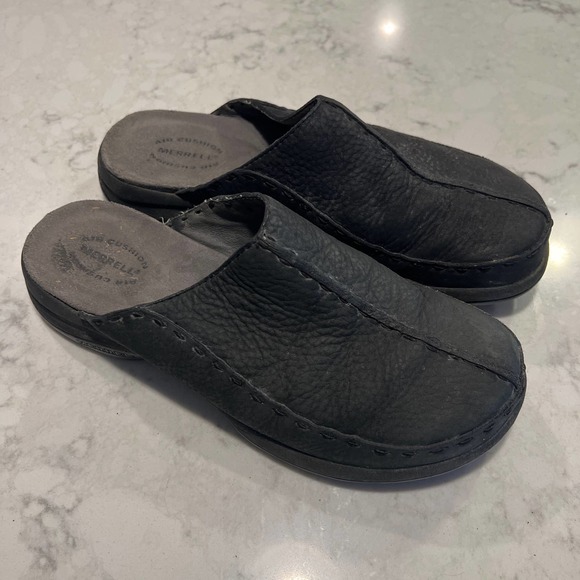 Merrell Air Cushion Women's Open Back Outdoor Indoor Comfort Slip On Shoes Sz 9 - Picture 3 of 8